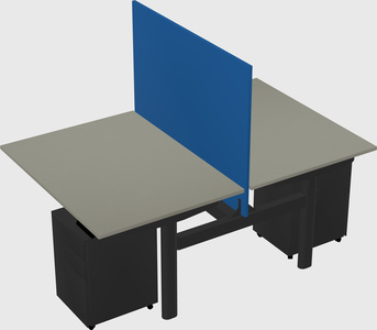 Shared electric desk