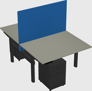Shared electric desk