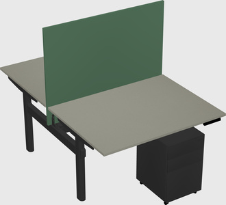 Shared electric desk