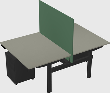 Shared electric desk