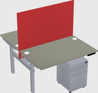 Shared electric desk
