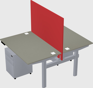 Shared electric desk