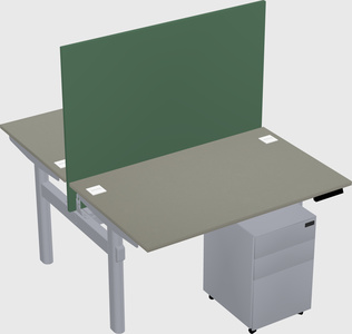 Shared electric desk