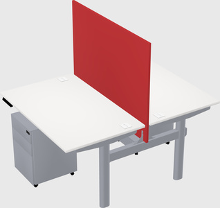 Shared electric desk