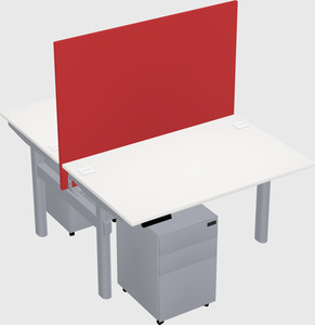 Shared electric desk
