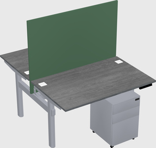Shared electric desk