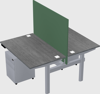 Shared electric desk