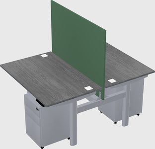 Shared electric desk