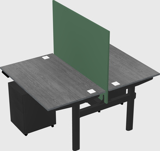 Shared electric desk