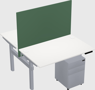 Shared electric desk