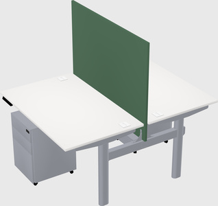 Shared electric desk