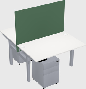 Shared electric desk