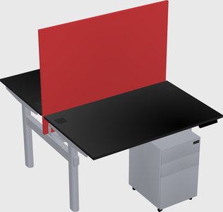 Shared electric desk