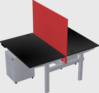 Shared electric desk