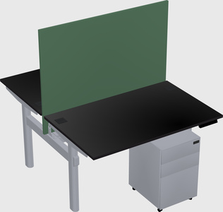 Shared electric desk