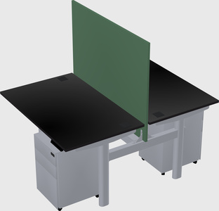 Shared electric desk