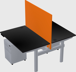 Shared electric desk