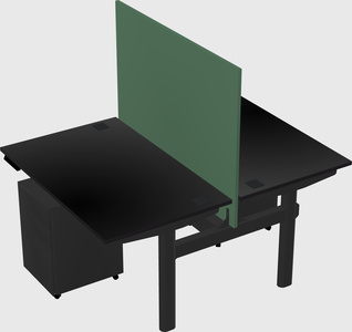 Shared electric desk