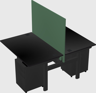Shared electric desk