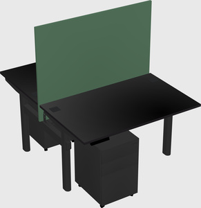Shared electric desk