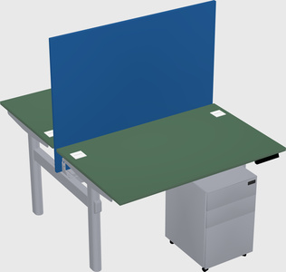 Shared electric desk