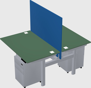 Shared electric desk