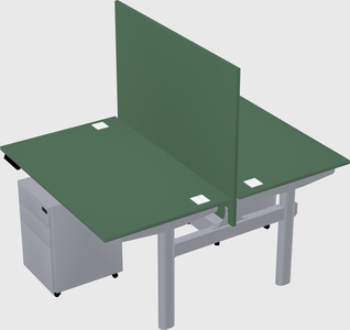 Shared electric desk