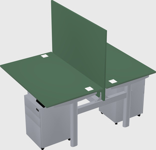 Shared electric desk