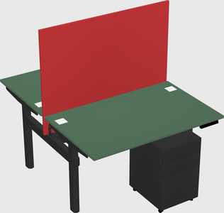 Shared electric desk