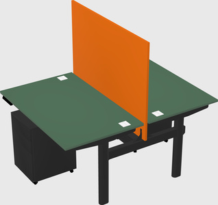 Shared electric desk