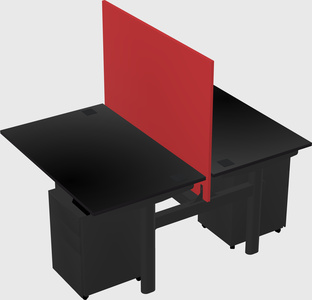 Shared electric desk