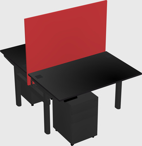 Shared electric desk