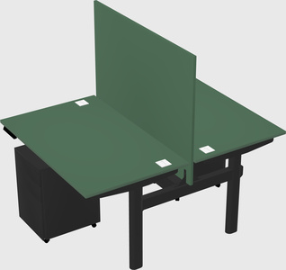 Shared electric desk