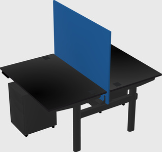 Shared electric desk