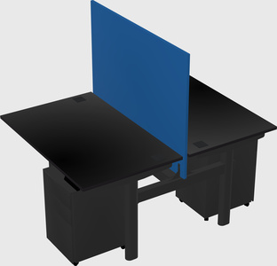 Shared electric desk