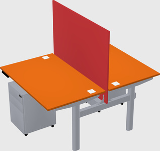 Shared electric desk