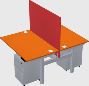 Shared electric desk