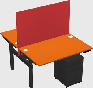 Shared electric desk