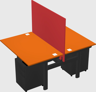 Shared electric desk