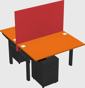 Shared electric desk