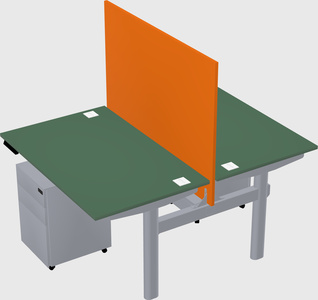Shared electric desk
