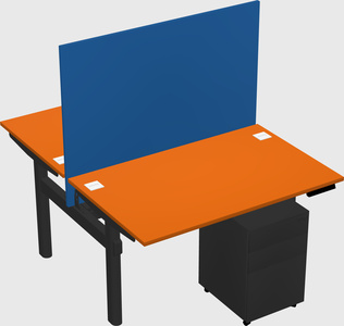 Shared electric desk