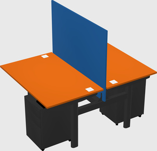 Shared electric desk