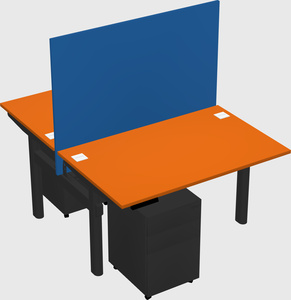 Shared electric desk