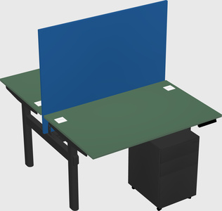 Shared electric desk
