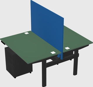 Shared electric desk