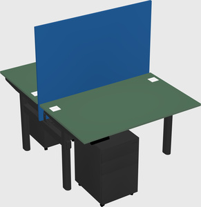 Shared electric desk