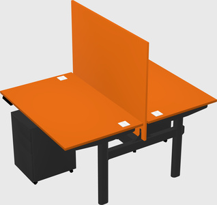 Shared electric desk