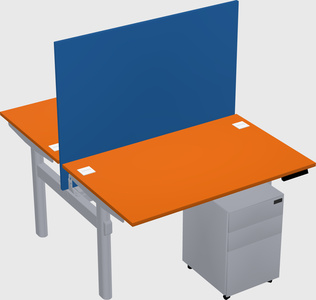 Shared electric desk