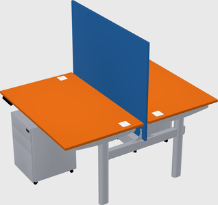 Shared electric desk